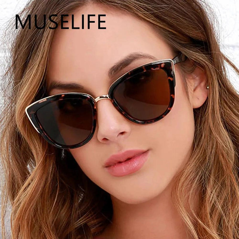 ÓCULOS DE SOL MUSELIFE FEMININO VINTAGE - Vittstore