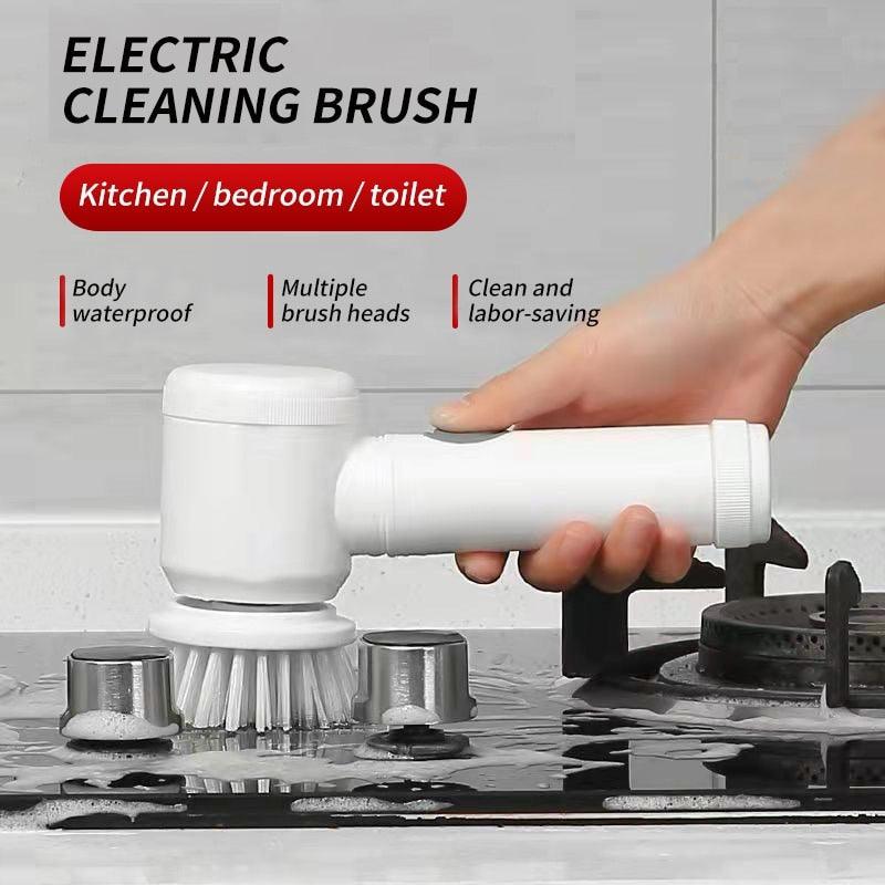 Kitchen Home Handheld Dishwashing Brush Electric Cleaning Machine Multifunctional Washing Polishing Tools - Vittstore