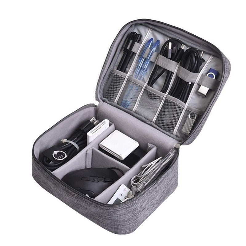 Cable Storage Bag Waterproof Digital Electronic Organizer Portable USB Data Line Charger Plug Storage Bag Travel Cable Organizer - Vittstore