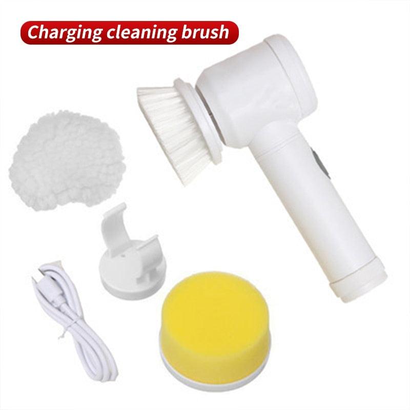 Kitchen Home Handheld Dishwashing Brush Electric Cleaning Machine Multifunctional Washing Polishing Tools - Vittstore