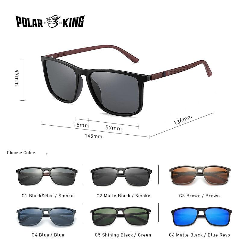 Polarking New Luxury Polarized Sunglasses Men's Driving Shades Male Sun Glasses Vintage Travel Fishing Classic Sun Glasses 400 - Vittstore