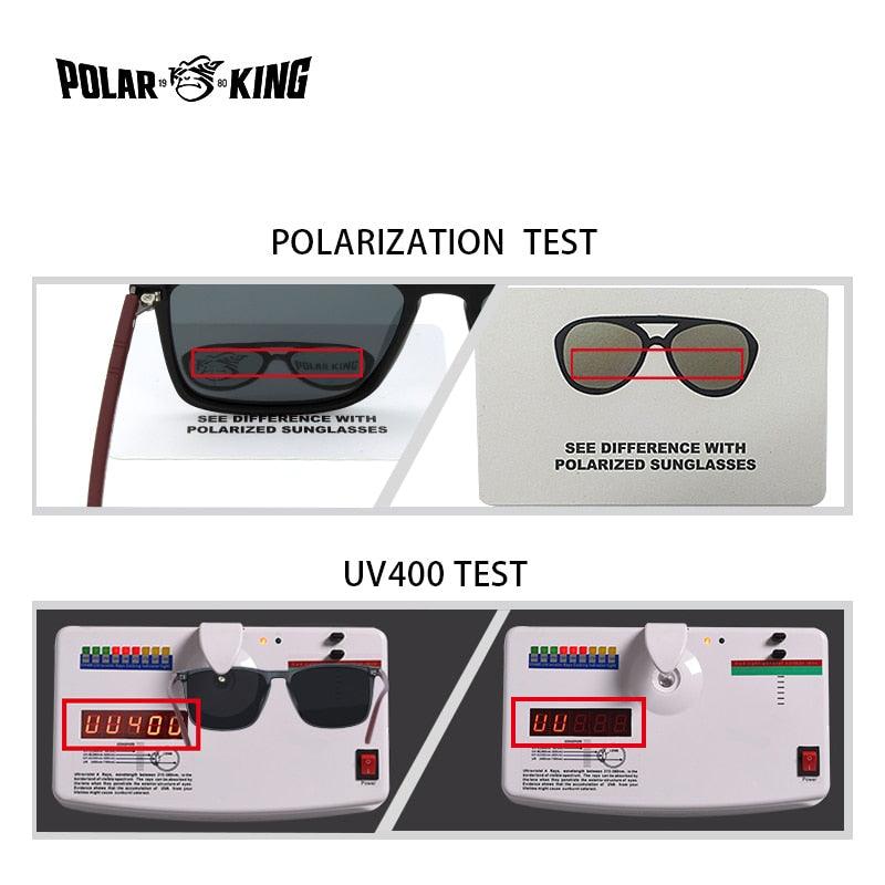 Polarking New Luxury Polarized Sunglasses Men's Driving Shades Male Sun Glasses Vintage Travel Fishing Classic Sun Glasses 400 - Vittstore